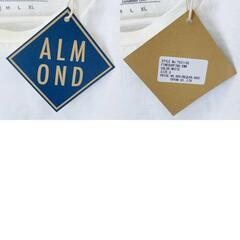 【未使用】Almond Surfboards & Design アーモンドサーフボードデザイン FINE SURFING EMB 半袖 Tシャツ S ホワイト TS2110S ユニセックス USAコットンの画像