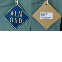 【未使用】Almond Surfboards & Design アーモンドサーフボードデザイン FINE SURFING EMB 半袖 Tシャツ S GRASS TS2110S ユニセックス USAコットンの画像