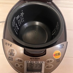 【本日〜近々引き取りOKの方優先】三菱 IH炊飯器 炭炊き NJ-LH064｜すぐ使えますの画像
