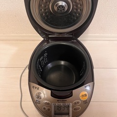 【本日〜近々引き取りOKの方優先】三菱 IH炊飯器 炭炊き NJ-LH064｜すぐ使えますの画像