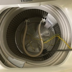 HAIER.洗濯機.2020年式の画像