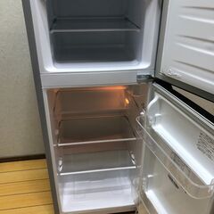  ハイセンス Hisense 2ドア冷蔵庫 HR-B12AS 120L シルバー 一人暮らし用 省エネ コンパクト　251123-8の画像
