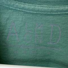 【未使用】Almond Surfboards & Design アーモンドサーフボードデザイン FINE SURFING EMB 半袖 Tシャツ M GRASS TS2110S ユニセックス USAコットンの画像