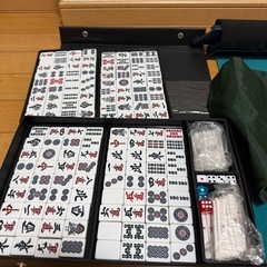 【1,000円】麻雀牌＋マット（JUNK MAT）セット ※赤羽岩淵/12月土日祝の画像