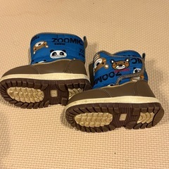 ズーミック　スノーブーツ　14cm 青の画像