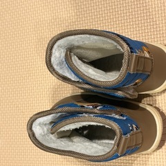 ズーミック　スノーブーツ　14cm 青の画像