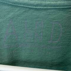 【未使用】Almond Surfboards & Design アーモンドサーフボードデザイン FINE SURFING EMB 半袖 Tシャツ L GRASS TS2110S ユニセックス USAコットンの画像