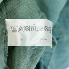 【未使用】Almond Surfboards & Design アーモンドサーフボードデザイン FINE SURFING EMB 半袖 Tシャツ L GRASS TS2110S ユニセックス USAコットンの画像