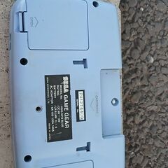 セガ GAME GEAR ゲームギア　ブルー　ジャンクの画像