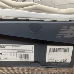 ニューバランス　新品未使用 M5740SL1 29cm US11の画像