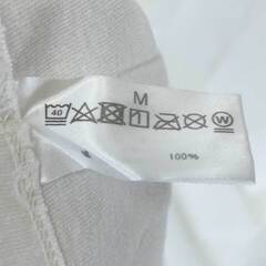 【未使用】Almond Surfboards & Design アーモンドサーフボードデザイン FINE SURFING EMB 半袖 Tシャツ M ホワイト TS2110S ユニセックス USAコットンの画像