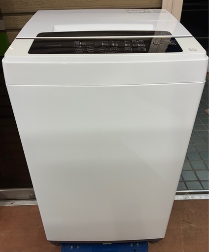 ※終了※★6Kg★2021年製 アイリスオーヤマ 全自動洗濯機 IAW-T602E・水洗い清掃済み！※商品の状態等は現物にてご確認ください。