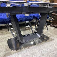 サカイ工芸｜Lasseer｜Cougar｜レッサー｜クーガー｜セラミック天板｜伸長式｜ダイニング7点セットの画像