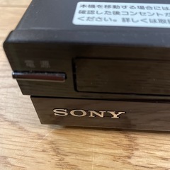 SONY ブレーレイプレーヤー の画像