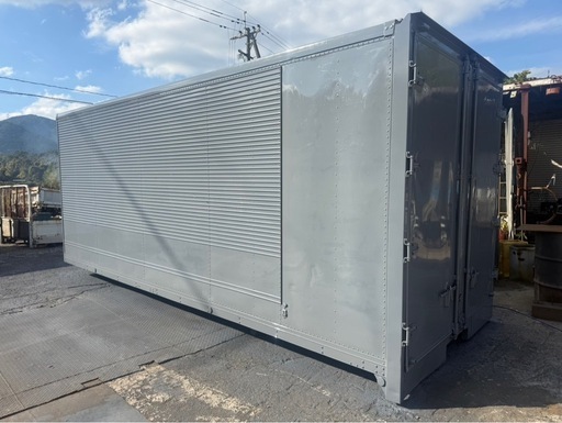 ☝‪‪No.954 アルミバン 4t 車 アルミ 箱 バイク 倉庫 トラック コンテナ 米 保管庫 物置 DIY