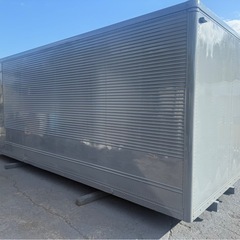 ☝‪‪No.954 アルミバン 4t 車 アルミ 箱 バイク 倉庫 トラック コンテナ 米 保管庫 物置 DIYの画像