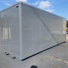 ☝‪‪No.954 アルミバン 4t 車 アルミ 箱 バイク 倉庫 トラック コンテナ 米 保管庫 物置 DIYの画像