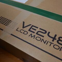 【使用3年以上】ASUS 24インチモニター【VE248HR】の画像