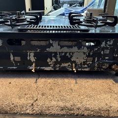 【🤩格安‼️】LPガス用二口コンロの画像