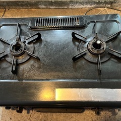 【🤩格安‼️】LPガス用二口コンロの画像