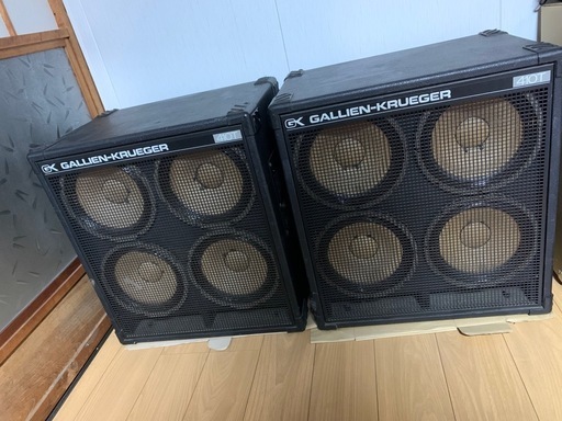 Gallien-Krueger ベース用スピーカーキャビネット2点