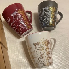 東京クリスマスマーケット 2024 マグカップ 3コの画像