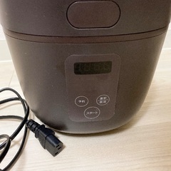 炊飯器 作動確認済みの画像