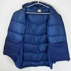 アスレタ 中綿ウォームジャケット O ネイビー 04148 ATHLETA サッカー ウォームアップ 防寒 ベンチコートの画像