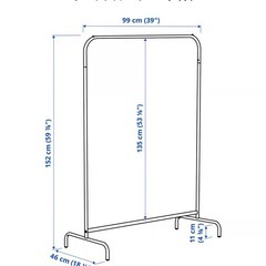 ハンガーラックの画像