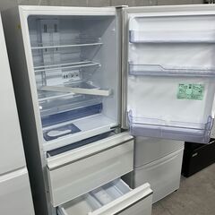 三菱　3ドア冷蔵庫❕　330L❕　ゲート付き軽トラ無料貸し出し❕　購入後取り置きにも対応❕　配達設置も承ります❕　R6375の画像