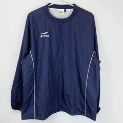 [上下セット] フィンタ 裏地付きピステスーツ L～O ネイビー FINTA ウインドブレーカー サッカー ウォームアップの画像