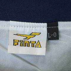 [上下セット] フィンタ 裏地付きピステスーツ L～O ネイビー FINTA ウインドブレーカー サッカー ウォームアップの画像