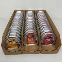 カークランド 猫用パテ ウェットフード 43個セット チキン/ターキー/サーモン 賞味期限2026/1/14　Z131-1647381の画像