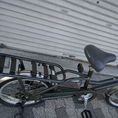 ❮ジャンク品❯[BRIDGESTONE]TOTEBOX(トートボックス)前)20/後)18吋 小径車 シングル/マットカーキの画像