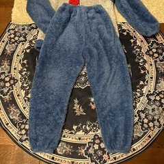 キッズパジャマ140cm 上下セット　もこもこ暖かい の画像