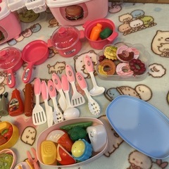 大量おもちゃセット　おままごとまとめ売り　おままごとセットの画像
