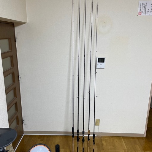 バス用ロッド7ftクラス5本セット