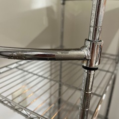 ニトリ　スチールラック　キャスター付きの画像