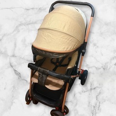 SHANYUE A/B型 ベビーカー/ベビーストローラ 軽量 コンパクト 折りたたみ リクライニングの画像