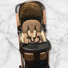 SHANYUE A/B型 ベビーカー/ベビーストローラ 軽量 コンパクト 折りたたみ リクライニングの画像