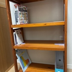 本日のみ800円　本棚　ブックシェルフ　収納棚の画像
