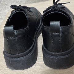 メンズ革靴、黒の画像