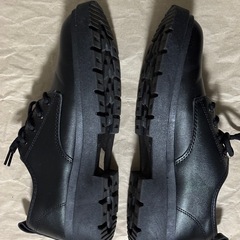 メンズ革靴、黒の画像