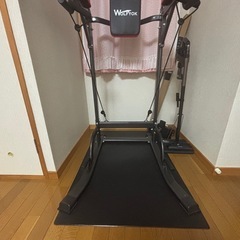 懸垂マシーン&保護マットの画像