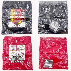 【未使用】[5点セット] ハローキティ 50th ハッピーアニバーサリー トートバッグ クリアトートバッグの画像