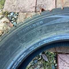 ダンロップ　155/65R13 スタットレス　4本セット❗️8〜9分山の画像