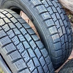 ダンロップ　155/65R13 スタットレス　4本セット❗️8〜9分山の画像