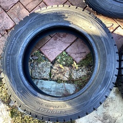 ダンロップ　155/65R13 スタットレス　4本セット❗️8〜9分山の画像