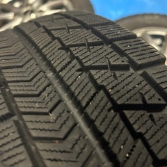 お話中　13インチスタッドレスタイヤホイールセット　プリザックVRX 2019年 の画像