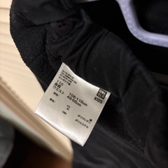 ユニクロ子供冬ズボン裏毛つき防寒防風暖かいの画像